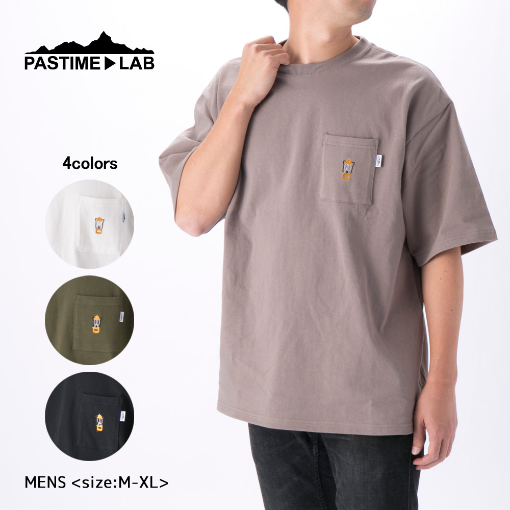 パスタイムラボ PASTIME?LAB メンズトップス ランタン刺繍 TEE PTL-1-0093【FITHOUSE ONLINE SHOP】