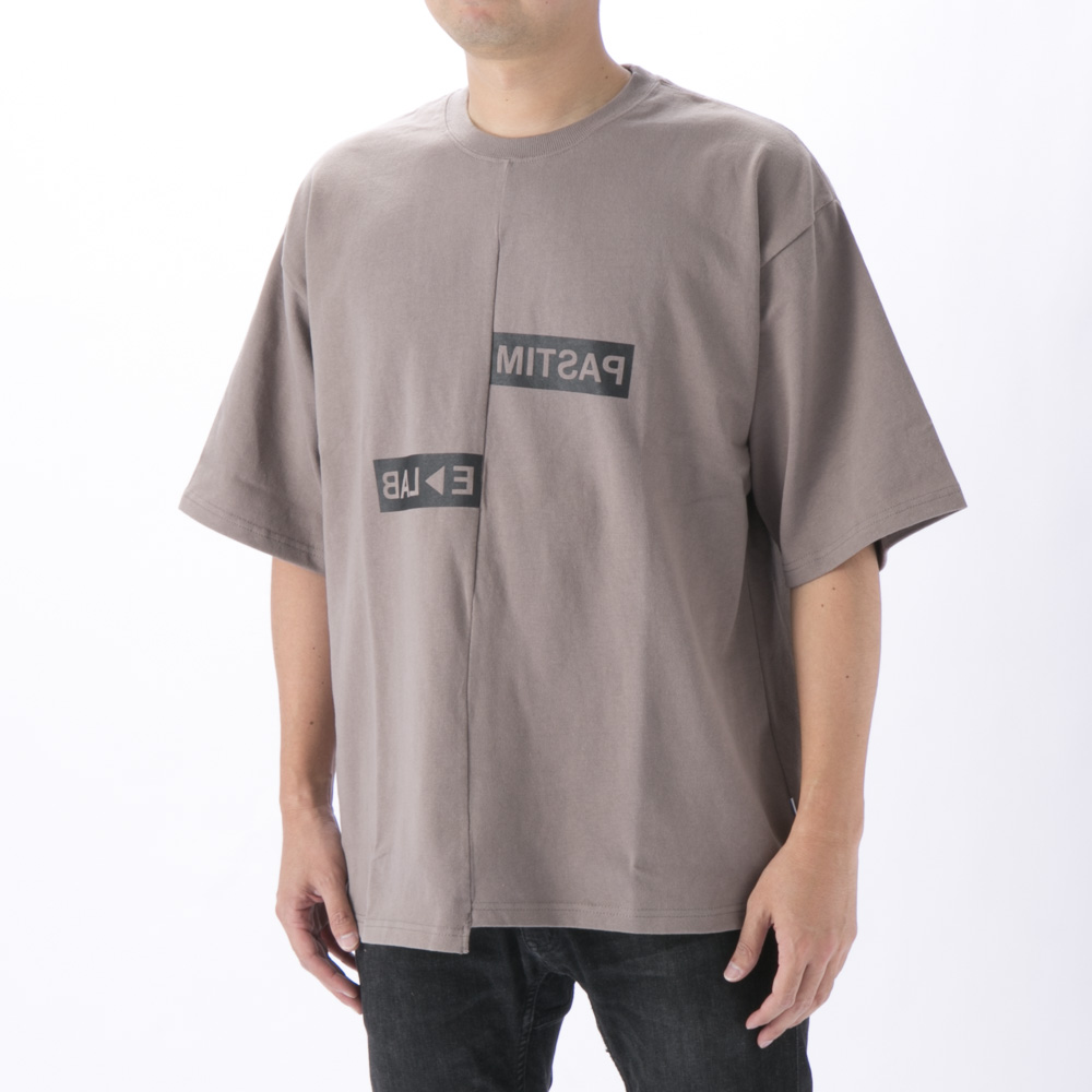 パスタイムラボ PASTIME?LAB メンズトップス 反転プリントロゴTEE PTL-1-0094【FITHOUSE ONLINE SHOP】