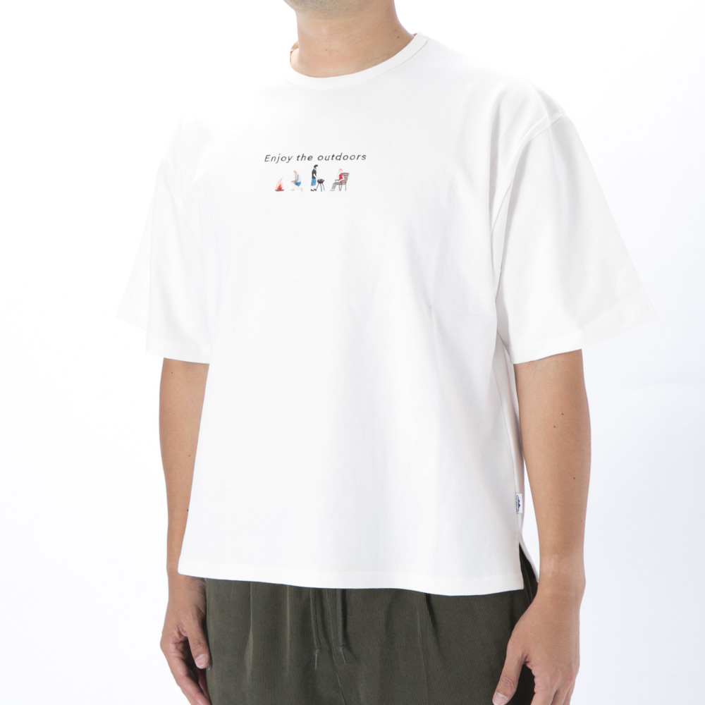 パスタイムラボ PASTIME▶LAB メンズトップス アウトドア刺繍Tシャツ PTL-1-0099【FITHOUSE ONLINE SHOP】