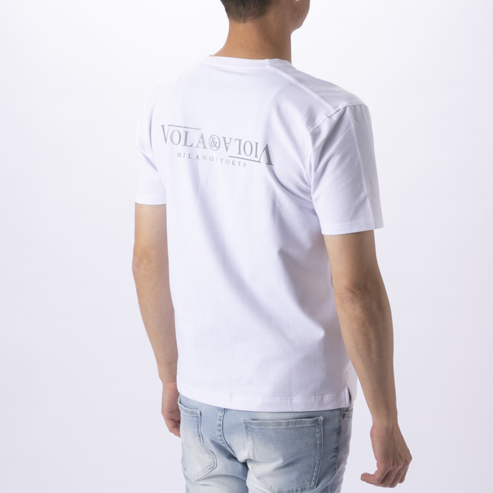 ヴィオラ VIOLA メンズトップス プリント Vネック Tシャツ Y52319-3-1【FITHOUSE ONLINE SHOP】