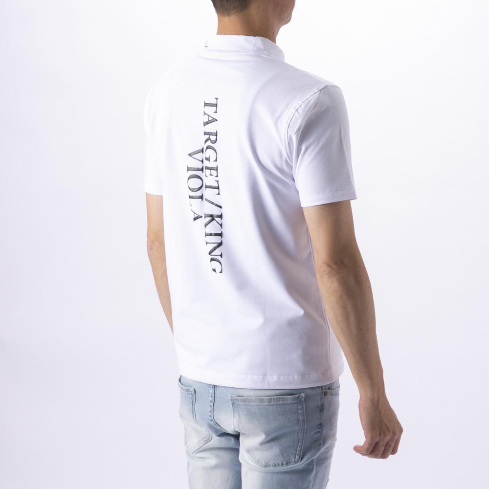 ヴィオラ VIOLA メンズトップス モックネック プリントTシャツ Y52321-3-1【FITHOUSE ONLINE SHOP】