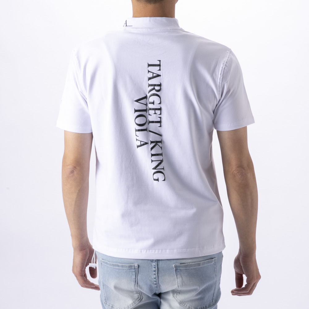 ヴィオラ VIOLA メンズトップス モックネック プリントTシャツ Y52321-3-1【FITHOUSE ONLINE SHOP】