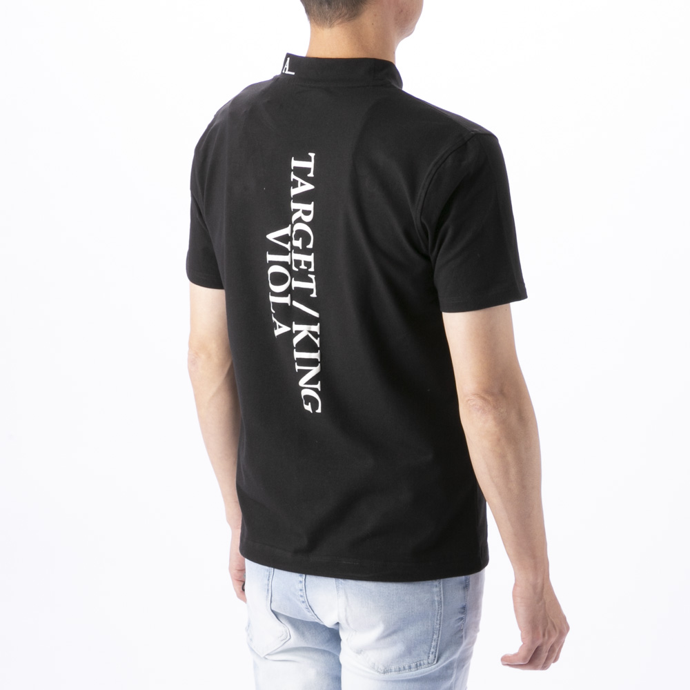 ヴィオラ VIOLA メンズトップス モックネック プリントTシャツ Y52321-3-3【FITHOUSE ONLINE SHOP】