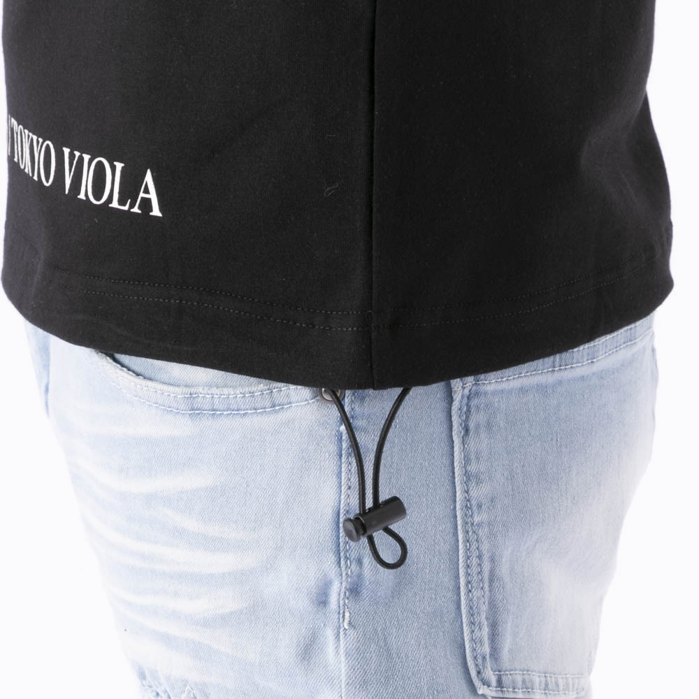 ヴィオラ VIOLA メンズトップス モックネック プリントTシャツ Y52321-3-3【FITHOUSE ONLINE SHOP】