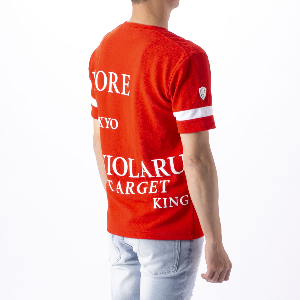 ヴィオラ VIOLA メンズトップス 袖切替ライン Tシャツ Y52323-3-2【FITHOUSE ONLINE SHOP】