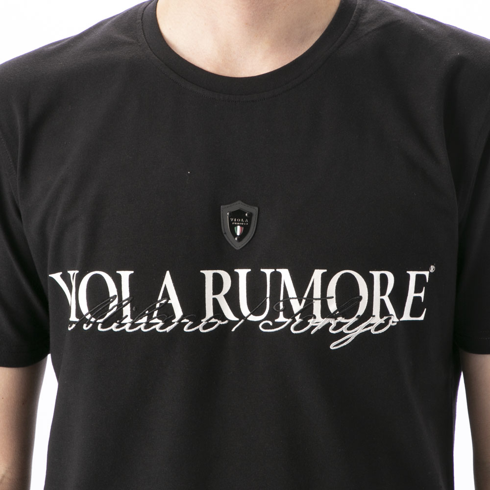 ヴィオラ VIOLA メンズトップス 刺しゅうプリント クルーTシャツ Y52315-3-3【FITHOUSE ONLINE SHOP】