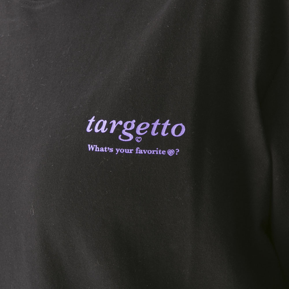 ターゲット targetto レディーストップス BACK PRINTING LOGO TEE SHIRT 3211TS2006【FITHOUSE ONLINE SHOP】