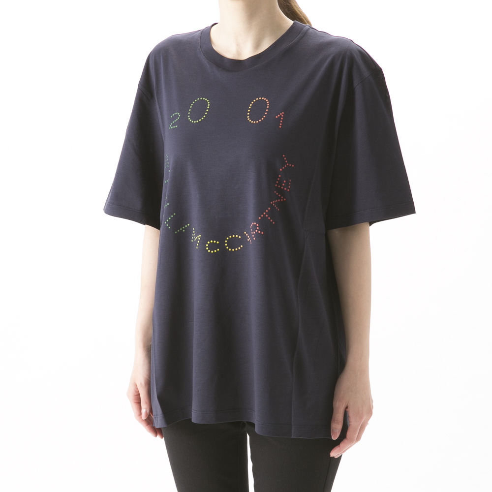 ステラマッカートニー StellaMcCartney レディーストップス HAPPY STELLA T-SHIRT JERSEY 511240SNW63【FITHOUSE ONLINE SHOP】