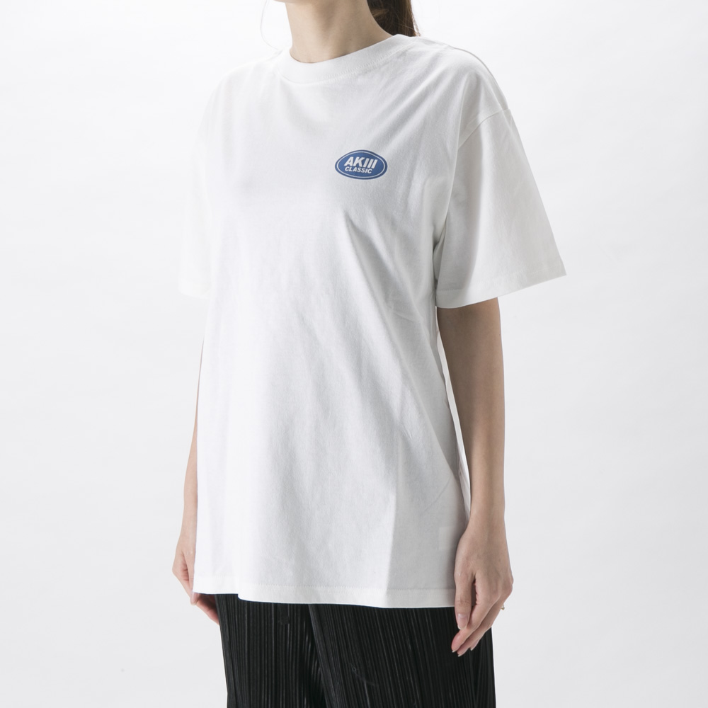 アキクラシック AKIIICLASSIC レディーストップス BACKサークルロゴTシャツ SAK-2101【FITHOUSE ONLINE SHOP】