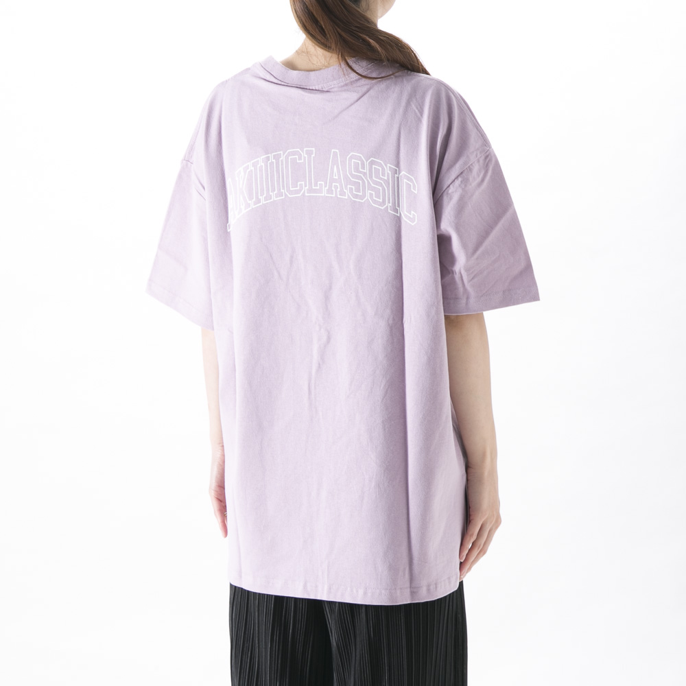 アキクラシック AKIIICLASSIC レディーストップス BACKデカロゴBIGTシャツ SAK-2103【FITHOUSE ONLINE SHOP】