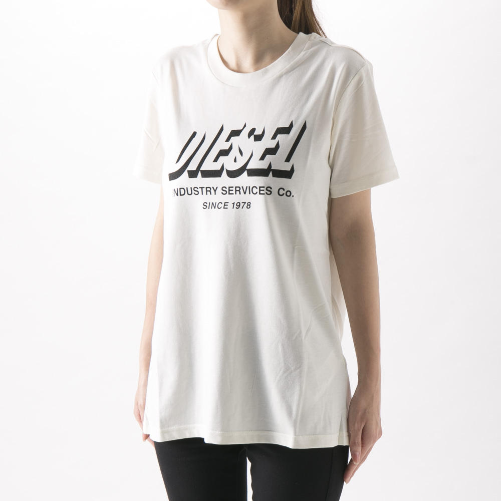 ディーゼル DIESEL レディース トップス T-SILY-R4 T-SHIRT A041850GRAM【FITHOUSE ONLINE SHOP】