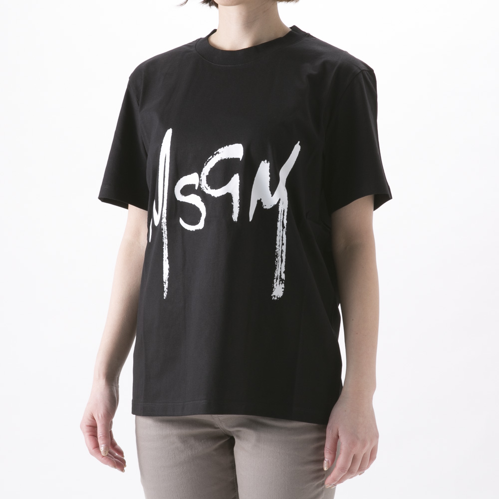 エムエスジーエム MSGM レディーストップス デザインロゴT 2841MDM74 207298【FITHOUSE ONLINE SHOP】