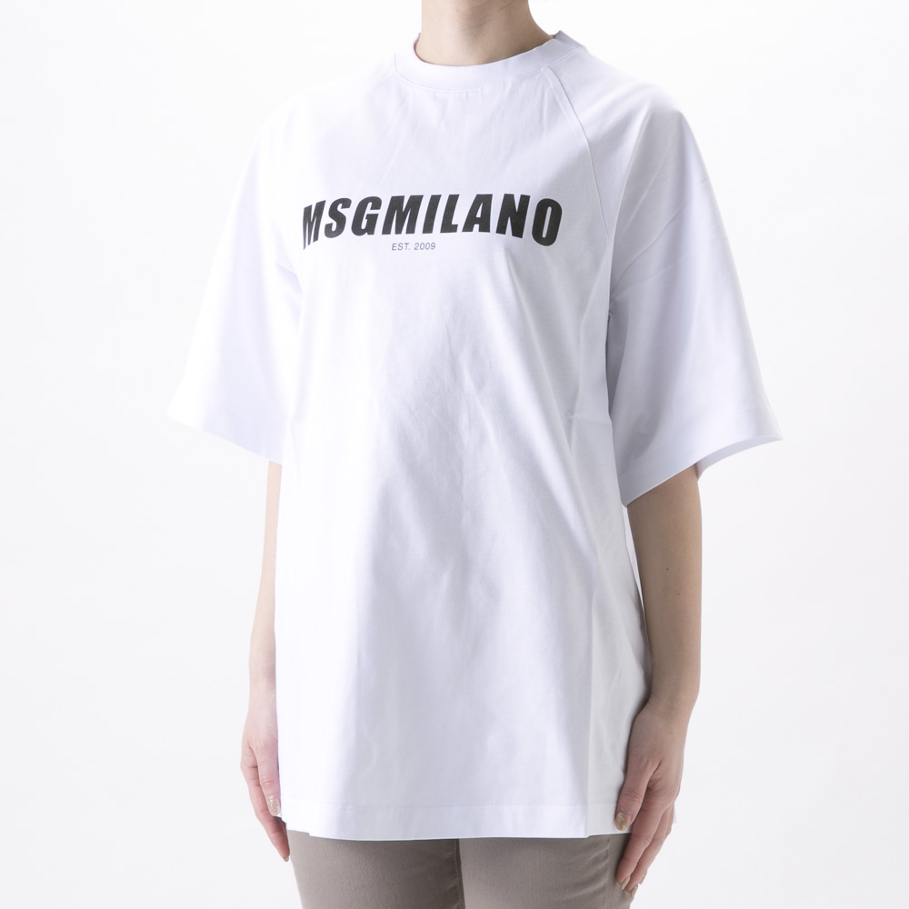 エムエスジーエム MSGM レディーストップス MSGMILANOTシャツ 2841MDM210 207298【FITHOUSE ONLINE SHOP】