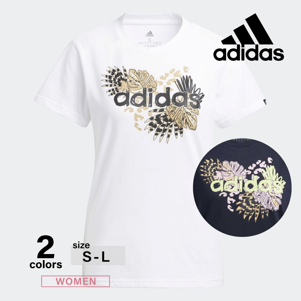 アディダス adidas レディーストップス W FARM Tシャツ ャツ CS354【FITHOUSE ONLINE SHOP】