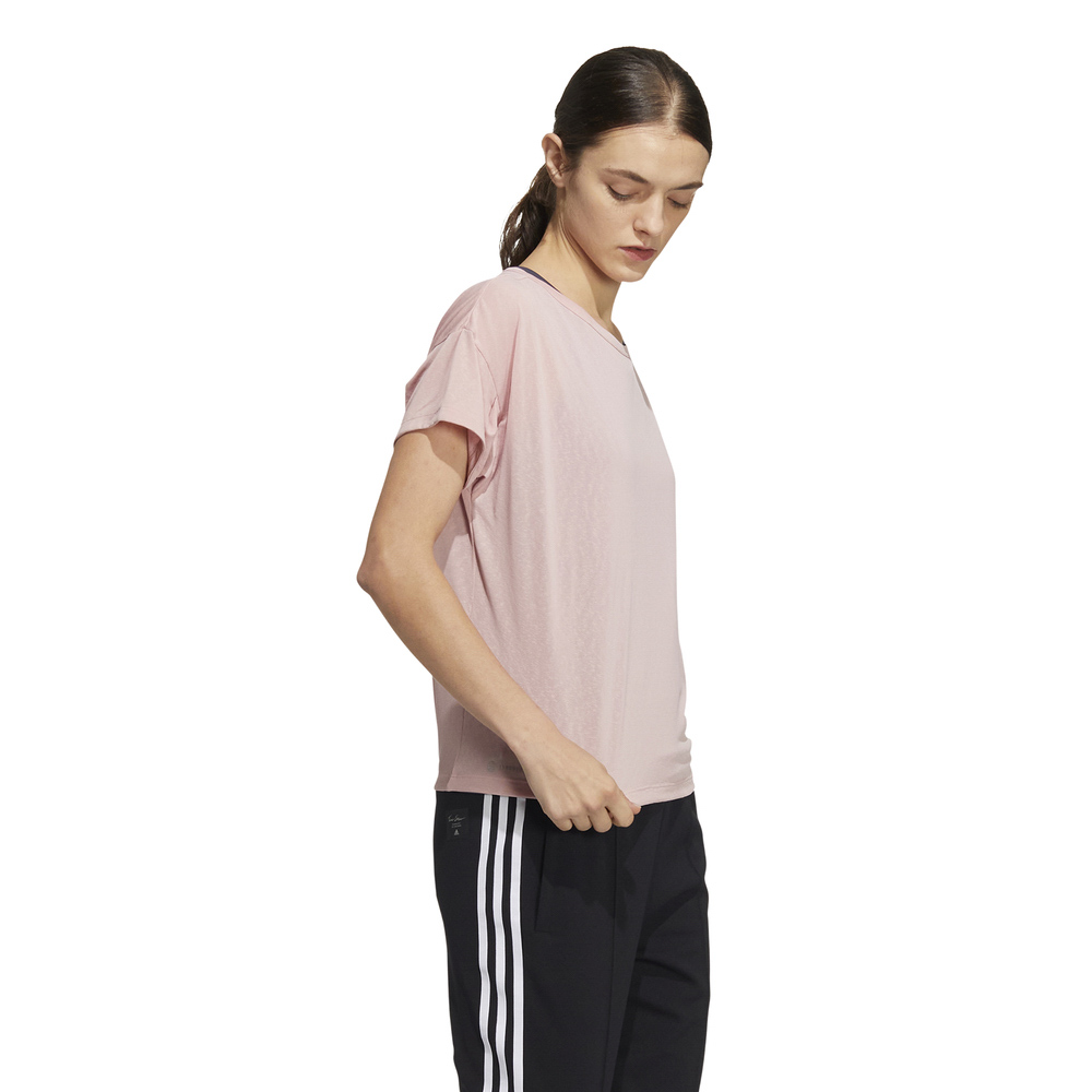 アディダス adidas レディーストップス W SE LAYERED Tシャツ TZ314【FITHOUSE ONLINE SHOP】