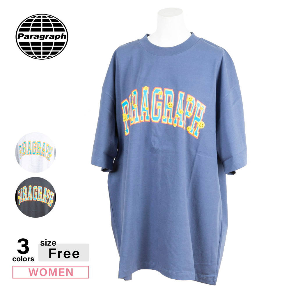 パラグラフ PARAGRAPH レディーストップス ロゴTシャツ 041【FITHOUSE ONLINE SHOP】