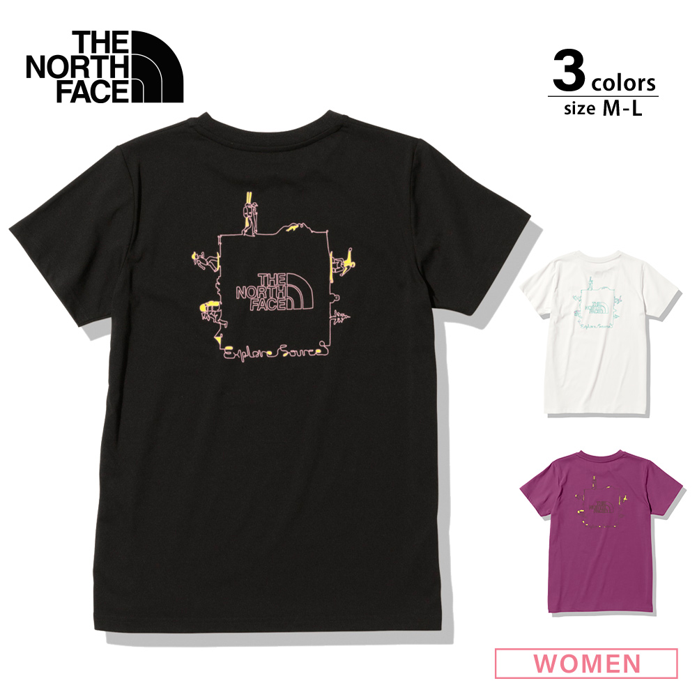 ザ・ノース・フェイス THE NORTH FACE レディーストップス S/S Explore Source Circulation Tee NTW32392【FITHOUSE ONLINE SHOP】