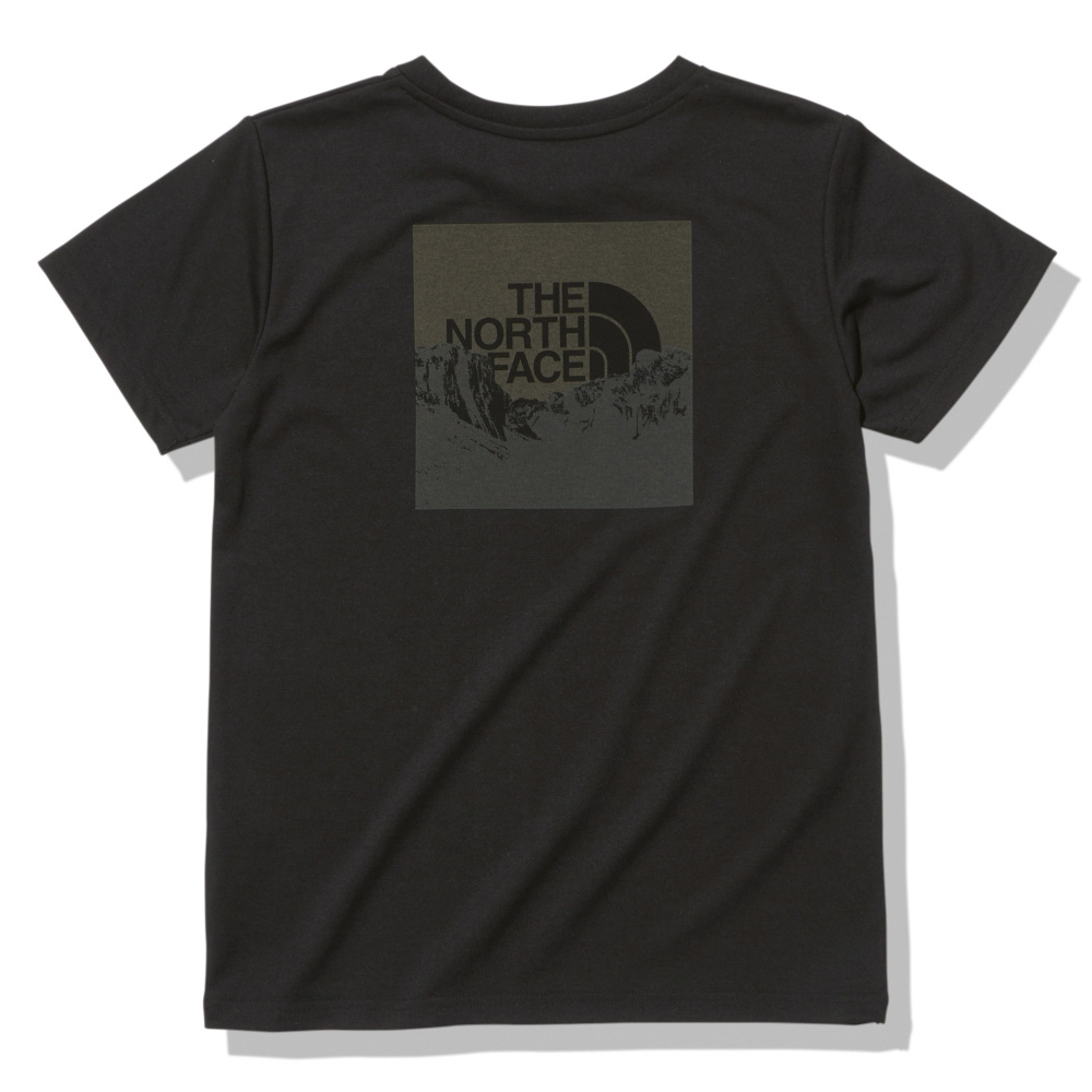 ザ・ノース・フェイス THE NORTH FACE レディーストップス S/S Square Mountain Logo Tee NTW32377【FITHOUSE ONLINE SHOP】