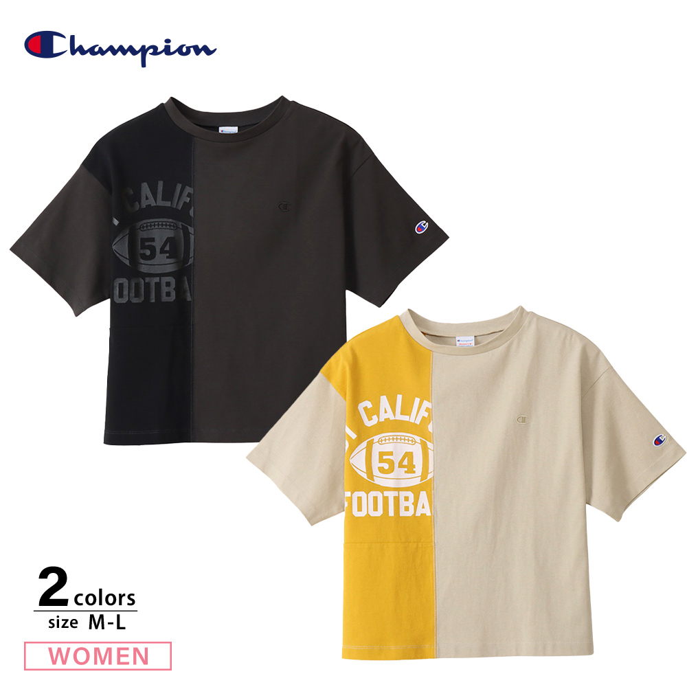 チャンピオン champion レディーストップス ウィメンズ ショートスリーブTシャツ CW-X318【FITHOUSE ONLINE SHOP】