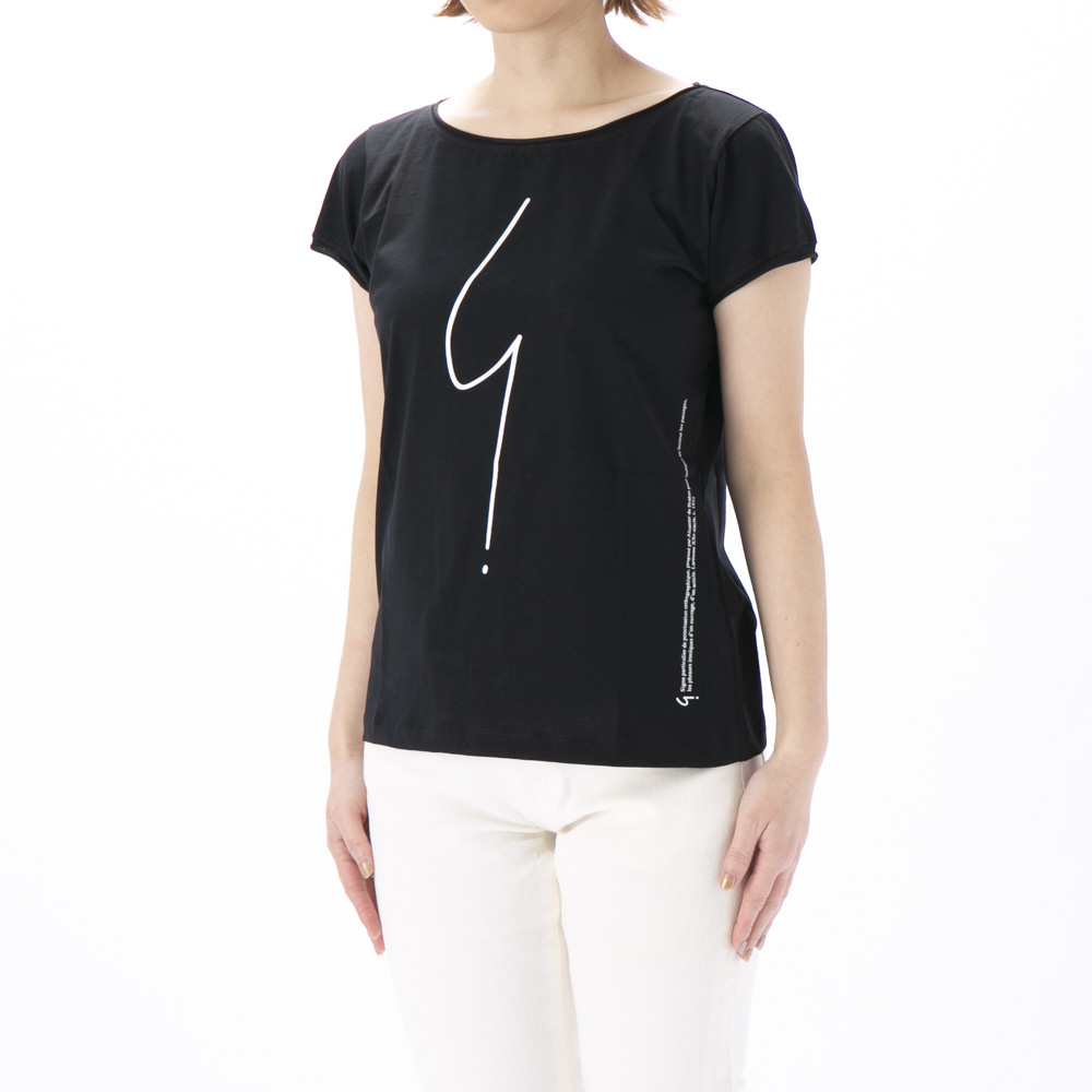 アニエスベー agnes b. レディーストップス Short sleeves Australie "irony" t-shirt E057SE3【FITHOUSE ONLINE SHOP】