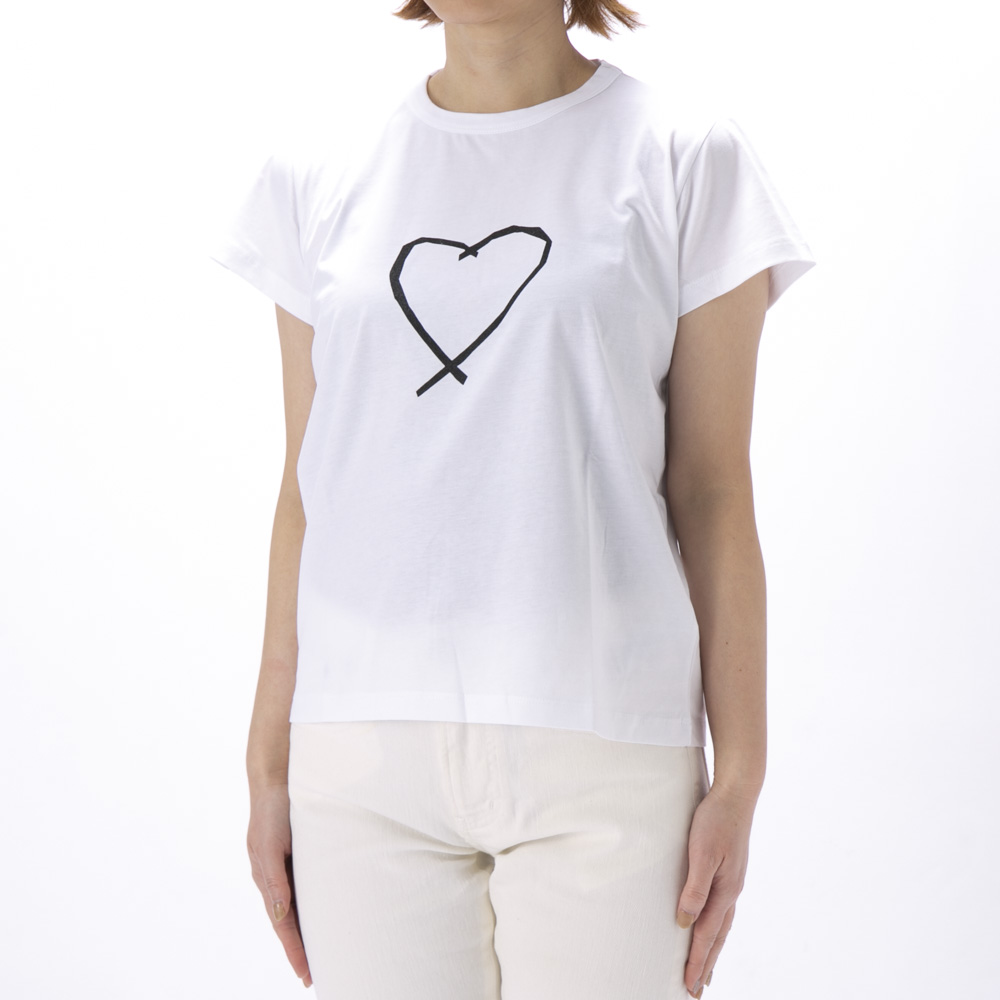 agnes b. heart shirt.シャツ/ブラウス(長袖/七分)