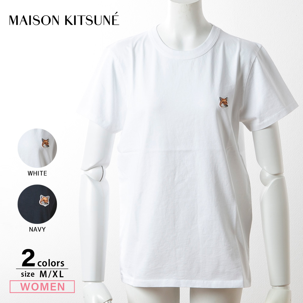 メゾンキツネ Maison Kitsune レディーストップス フォックスヘッド ...