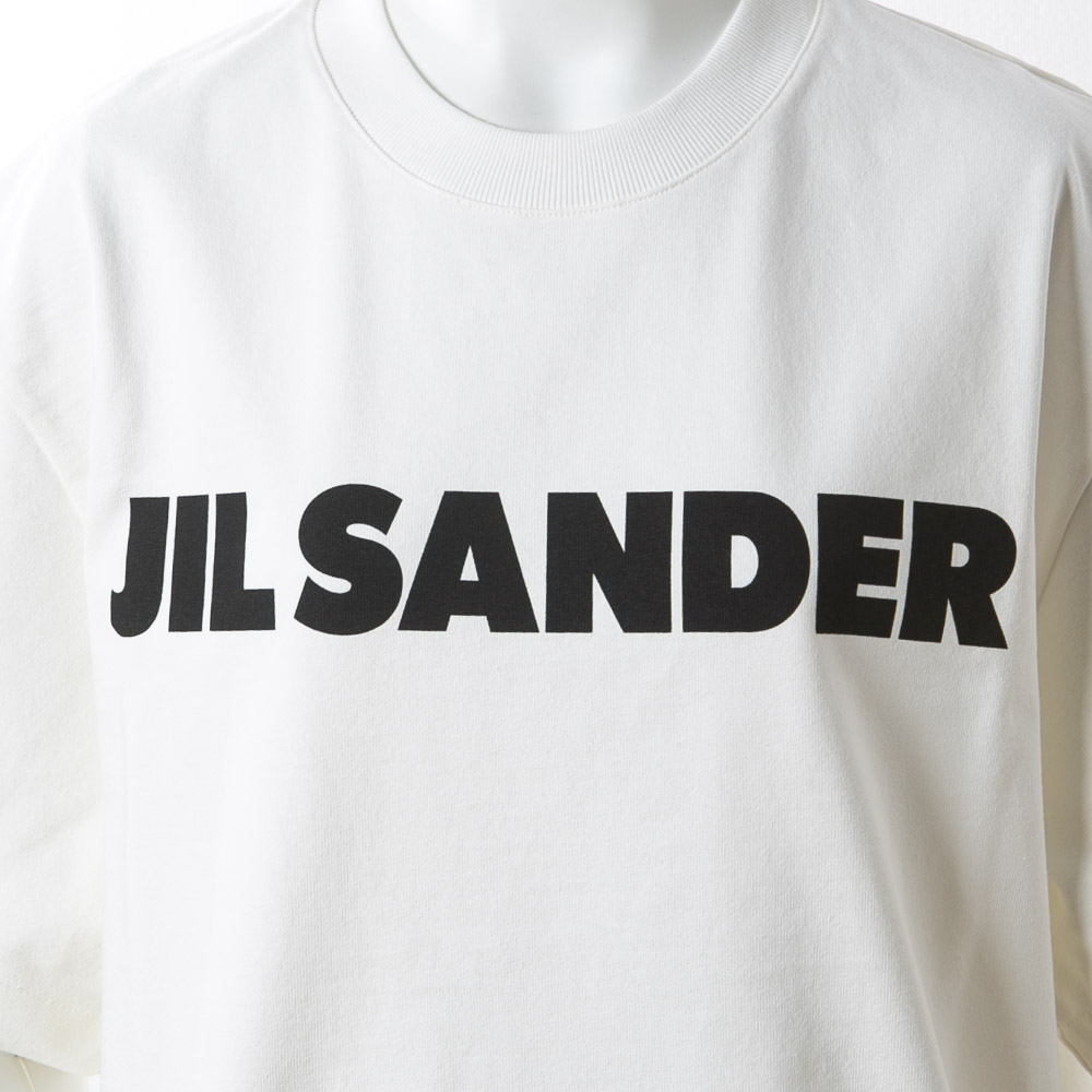 ジルサンダー JIL SANDER レディーストップス ロゴプリントTシャツ