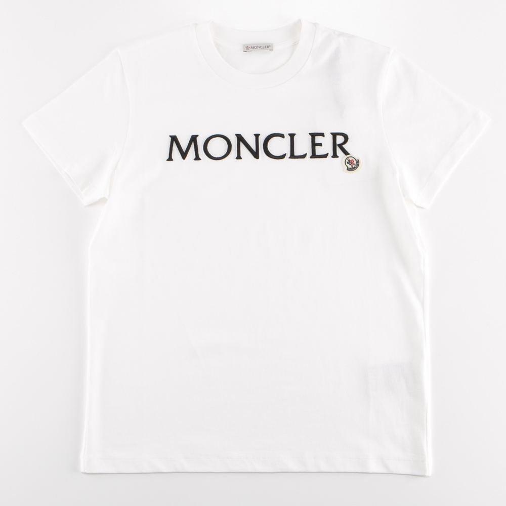 モンクレール MONCLER レディーストップス Logo Slim T-Shirts 8C000