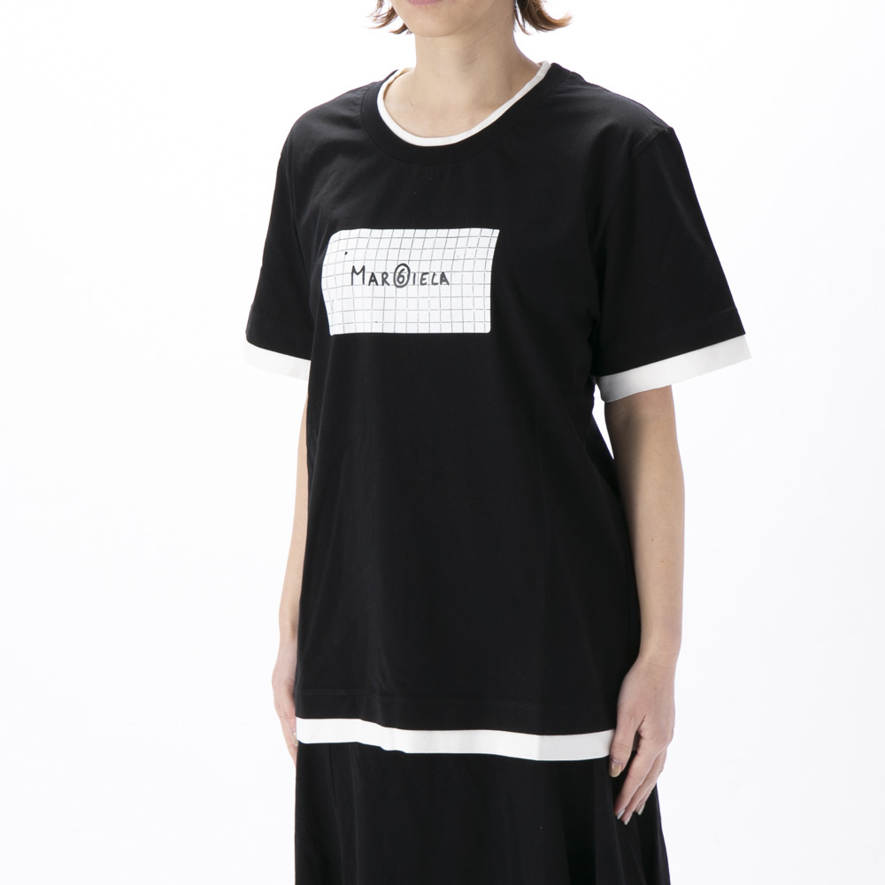 エムエム6 メゾンマルジェラ MM6 Maison Margiela レディーストップス Tシャツ S52GC0226 S24311【FITHOUSE ONLINE SHOP】