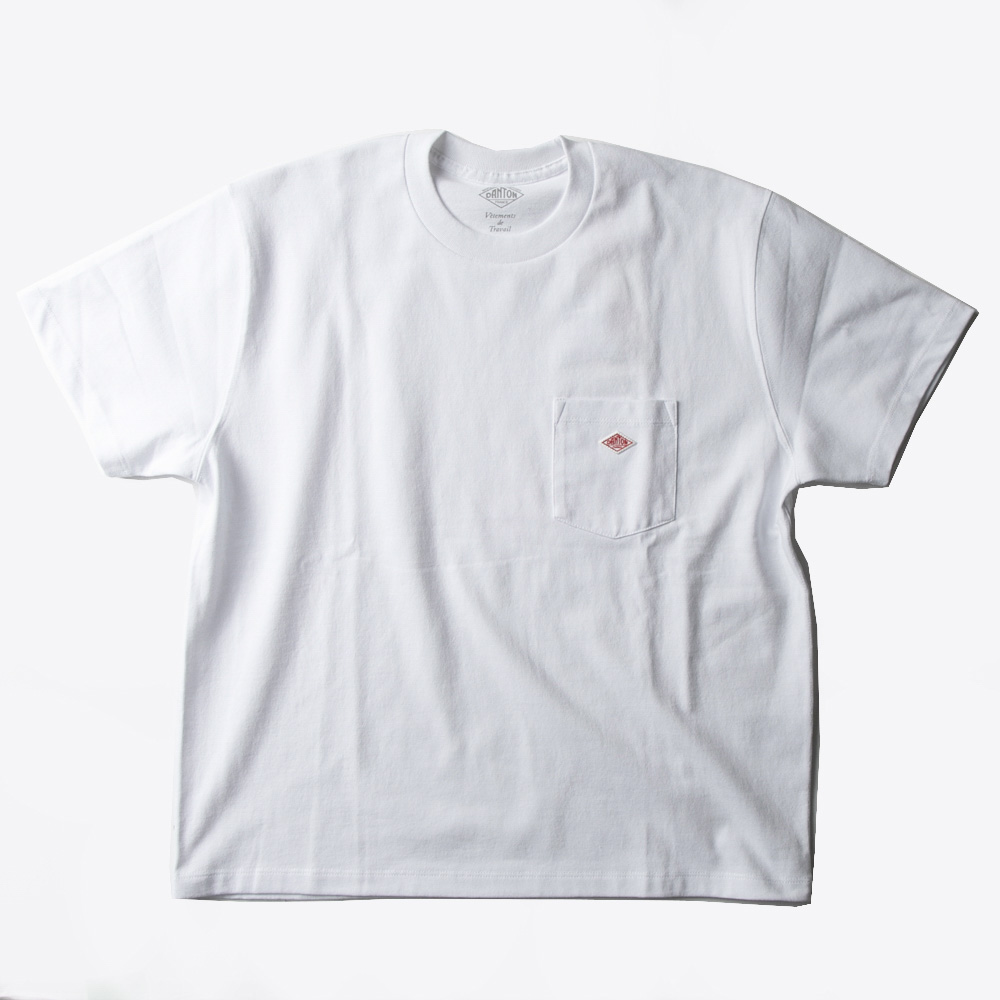 ダントン DANTON レディーストップス PLAIN SHORT SLEEVE POCKET T-SHIRT #DT-C0197 TCB【FITHOUSE ONLINE SHOP】