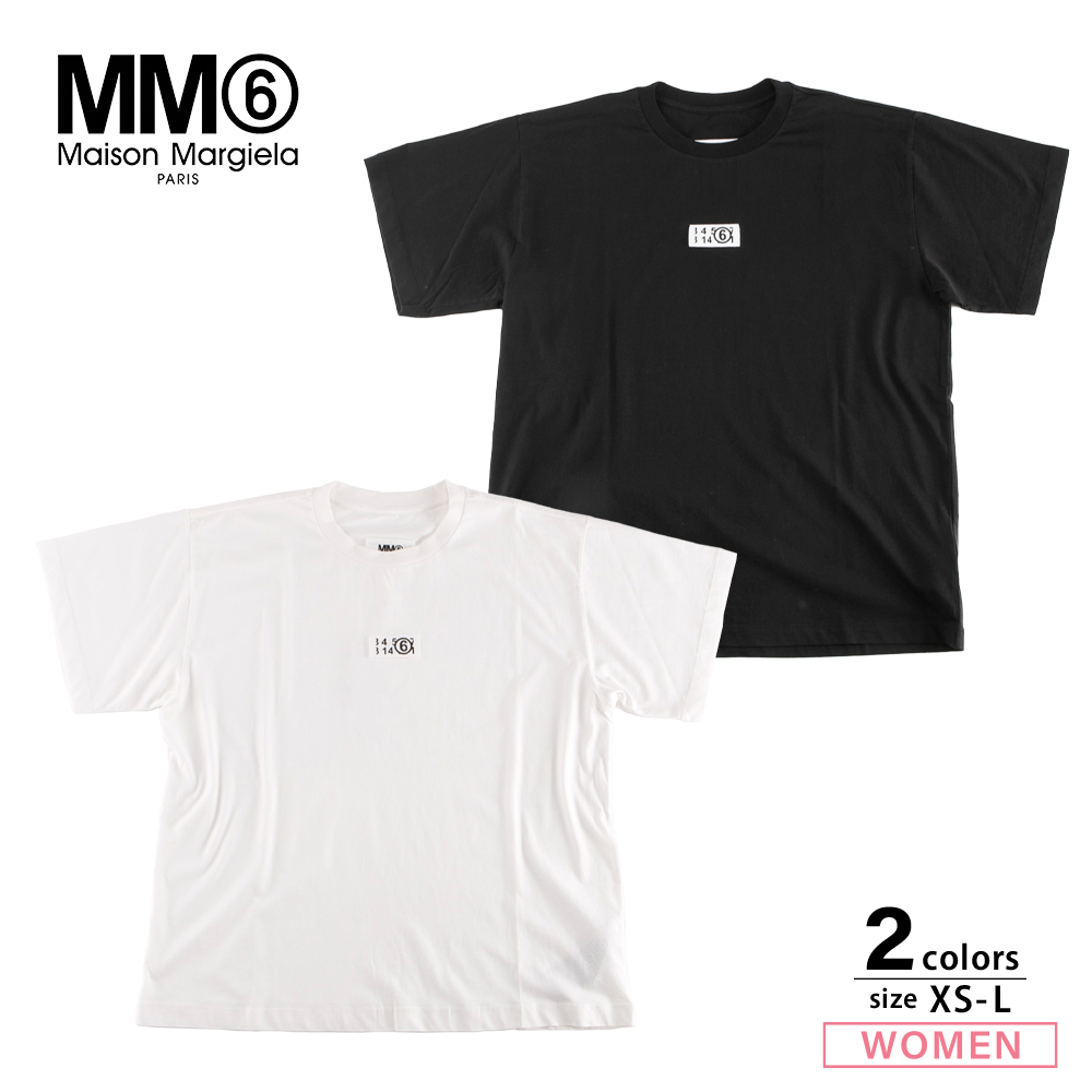 MM6 MAISON MARGIELA ロゴ オーバーサイズ スウェットシャツ