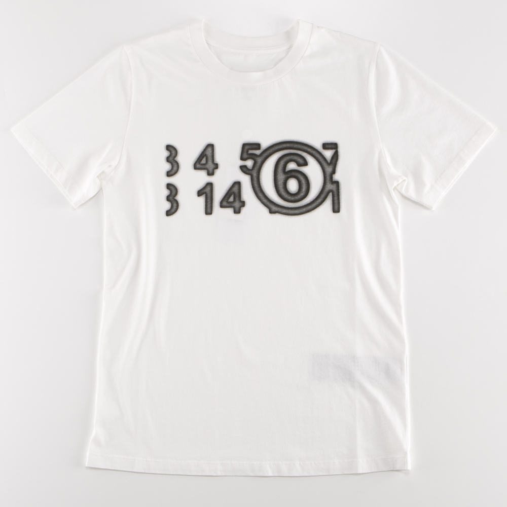 MM6 Maison Margiela コットン ロゴプリントTシャツ