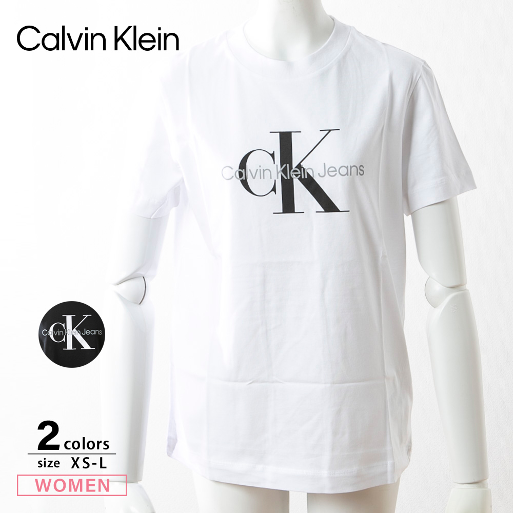 カルバンクラインジーンズ Calvin Klein Jeans レディーストップス MONOGRAM REGULAR TEE J20J219142【FITHOUSE ONLINE SHOP】