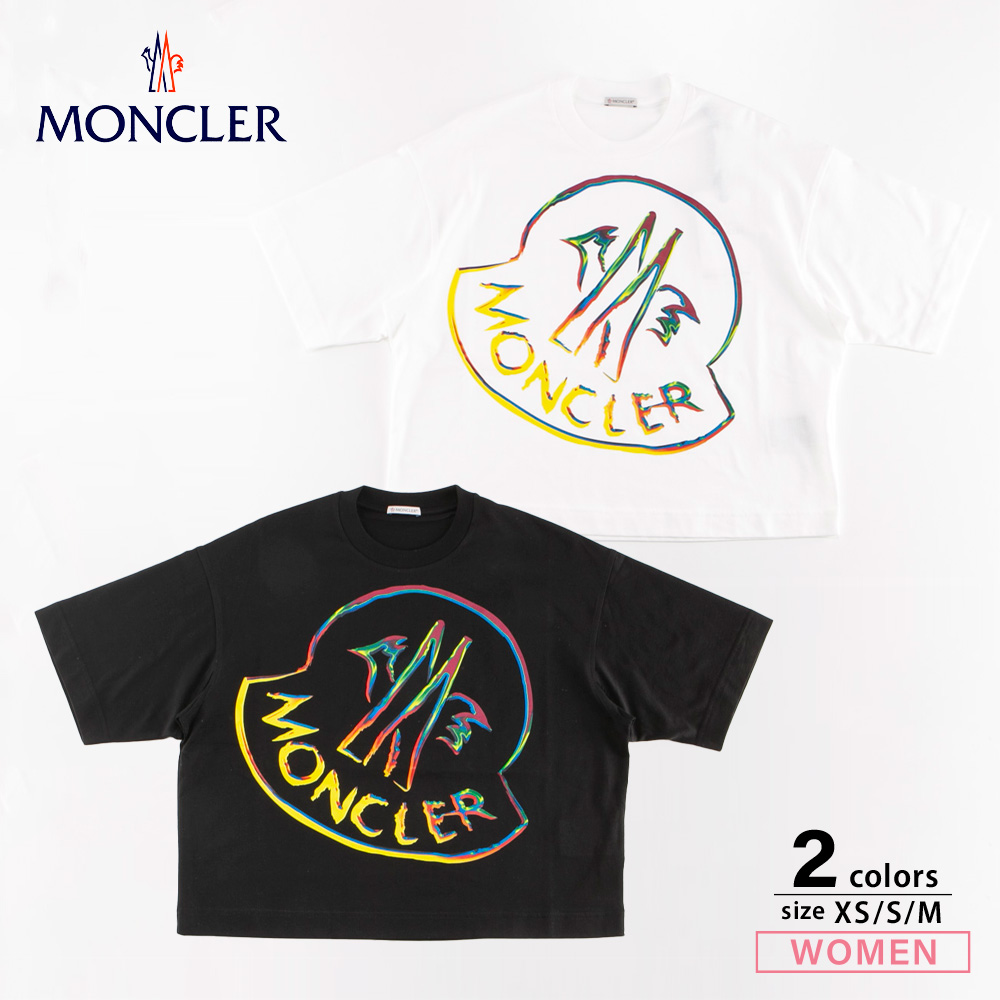 モンクレール MONCLER レディーストップス Logo T-Shirts 8C000.26.899SP【FITHOUSE ONLINE SHOP】