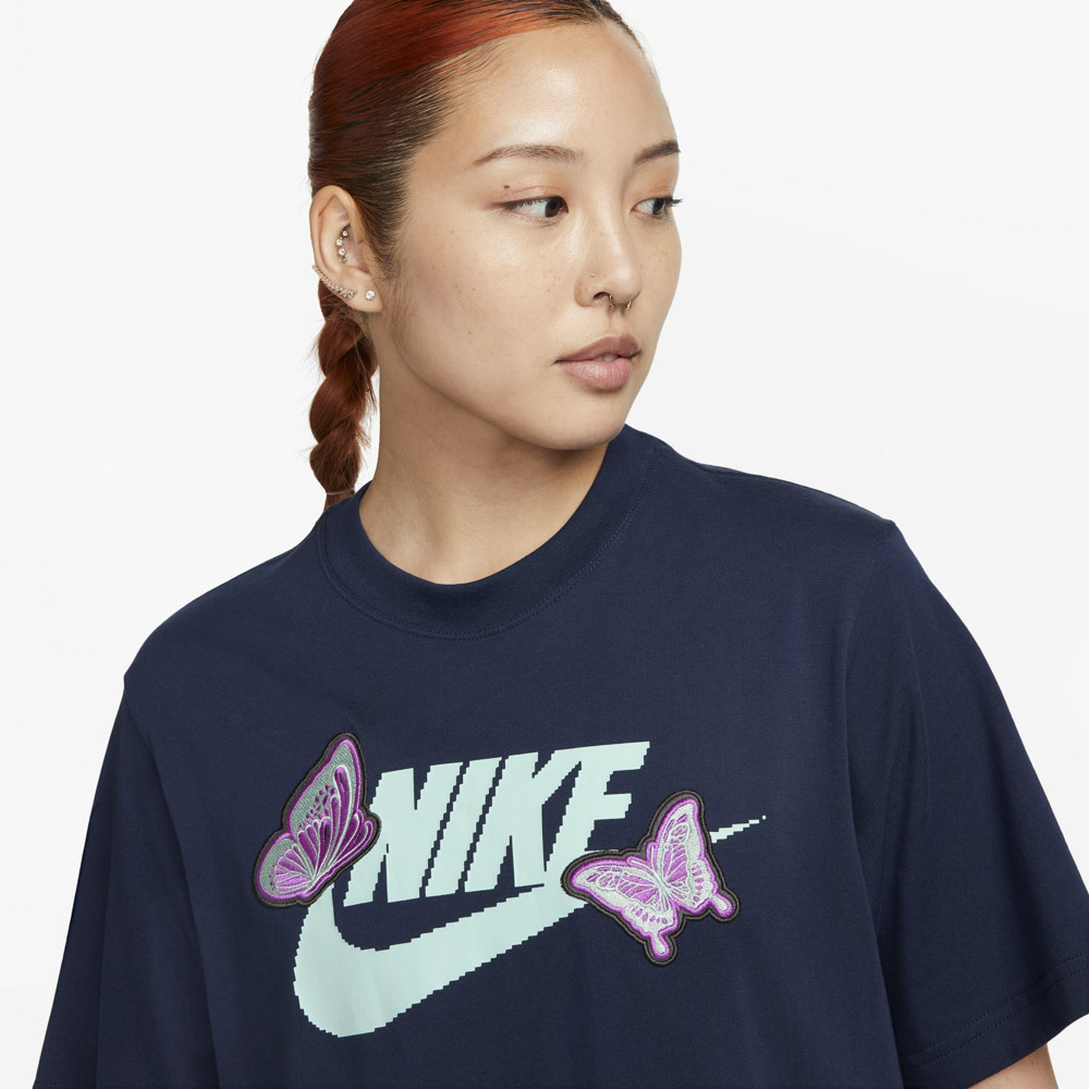 ナイキ NIKE レディーストップス スポーツウェア ウィメンズ ボクシー Tシャツ FD2526【FITHOUSE ONLINE SHOP】