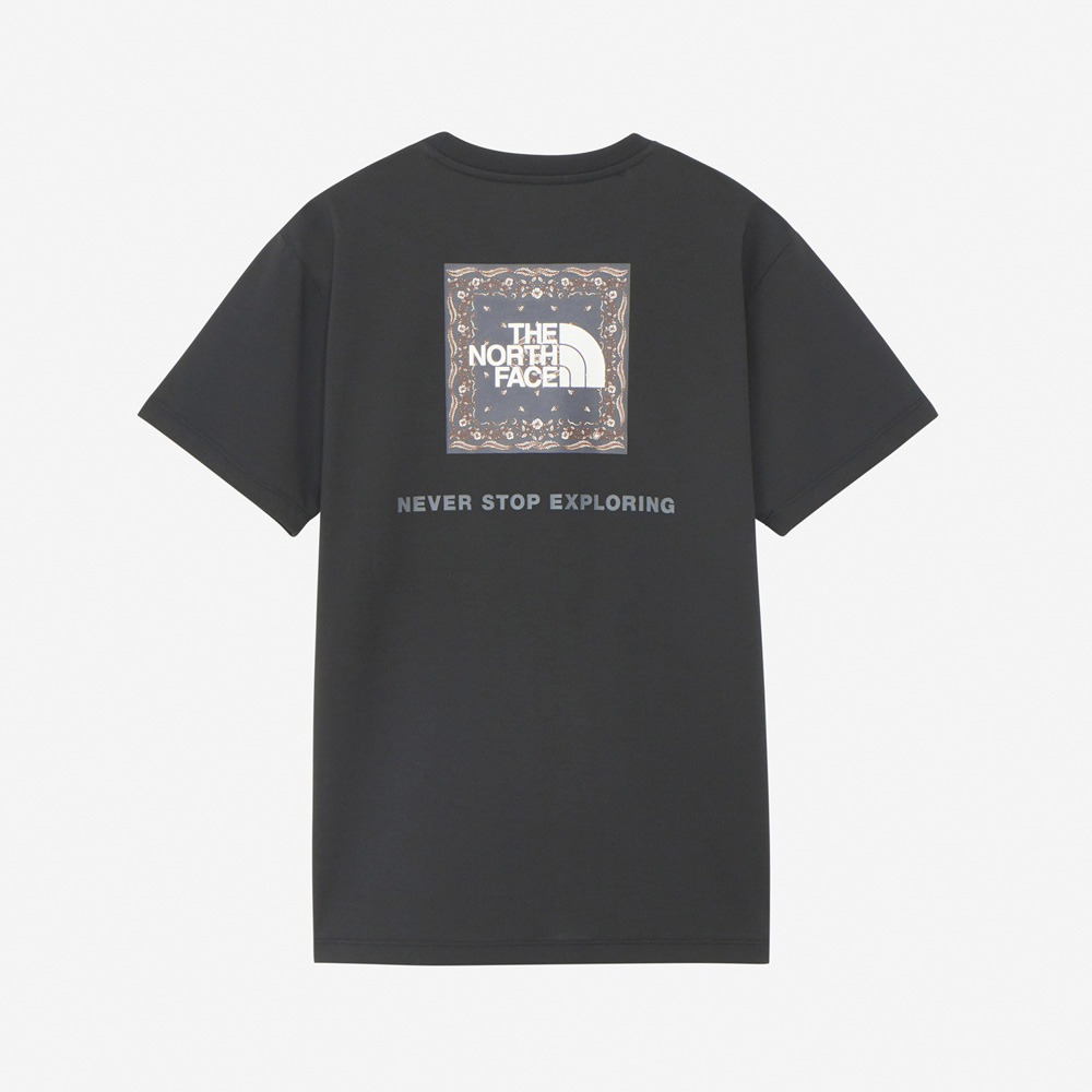 ザ ノースフェイス THE NORTH FACE レディーストップス S/S Bandana Squqre Logo Tee NTW32446【FITHOUSE ONLINE SHOP】