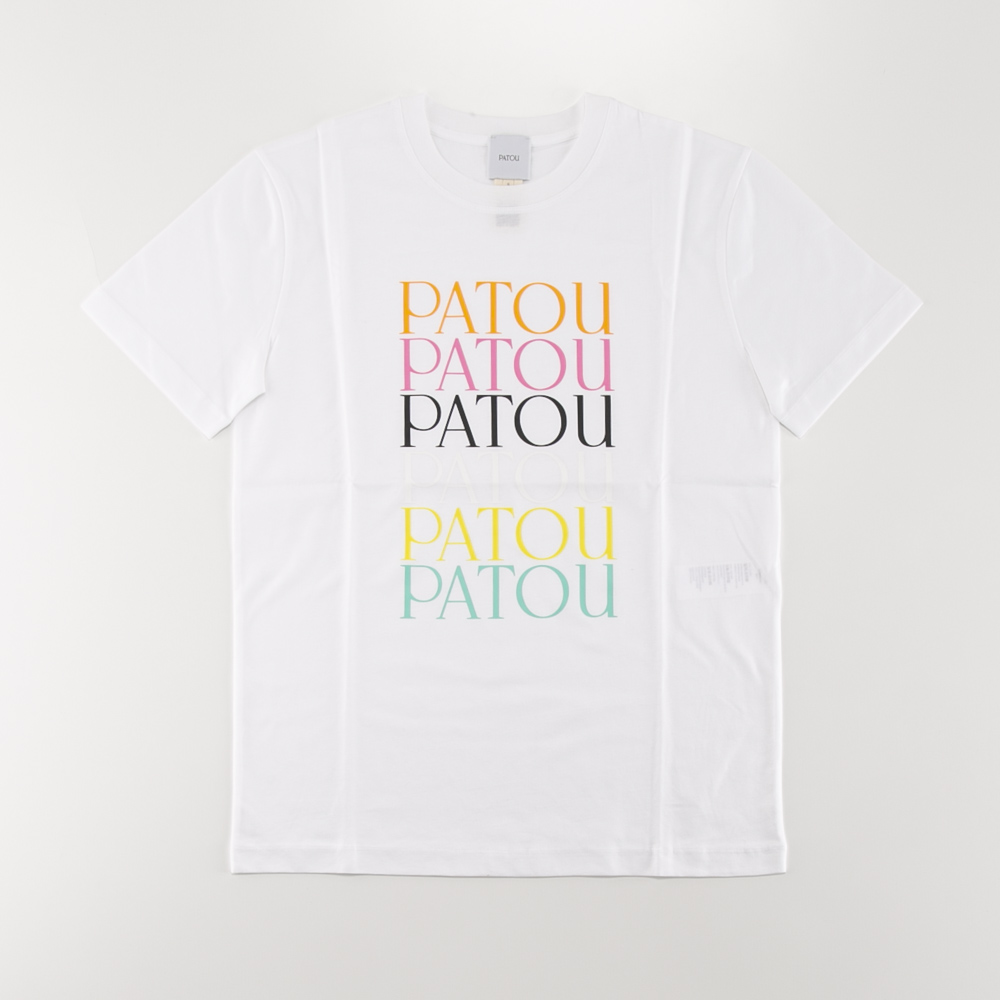 パトゥ PATOU レディーストップス オーガニックコットン パトゥロゴ Tシャツ JE1129999【FITHOUSE ONLINE SHOP】