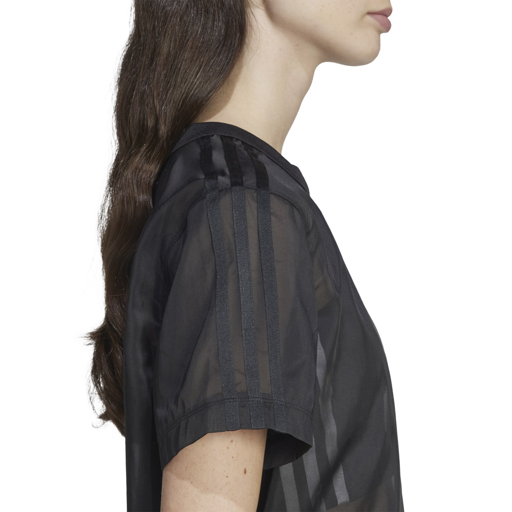アディダスオリジナルス adidas originals レディーストップス 半袖 Tシャツ SHEER 3S TEE  JN6132【FITHOUSE ONLINE SHOP】