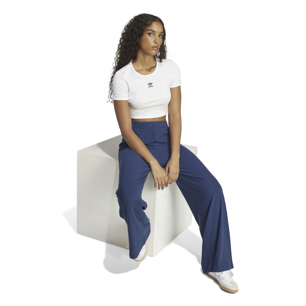 アディダスオリジナルス adidas originals レディーストップス エッセンシャルズ リブ Tシャツ JC9026【FITHOUSE ONLINE SHOP】