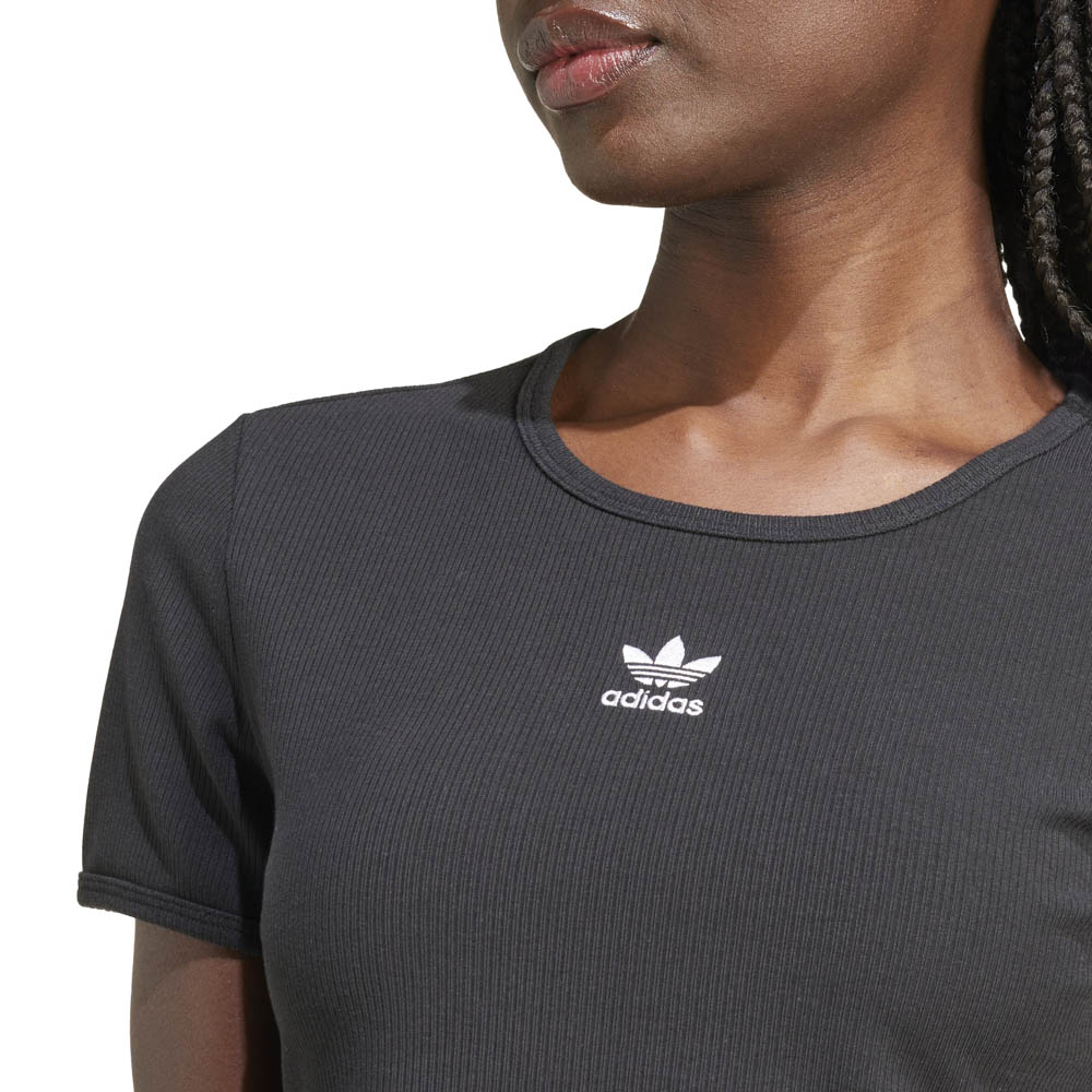 アディダスオリジナルス adidas originals レディーストップス エッセンシャルズ リブ Tシャツ IY9664【FITHOUSE ONLINE SHOP】