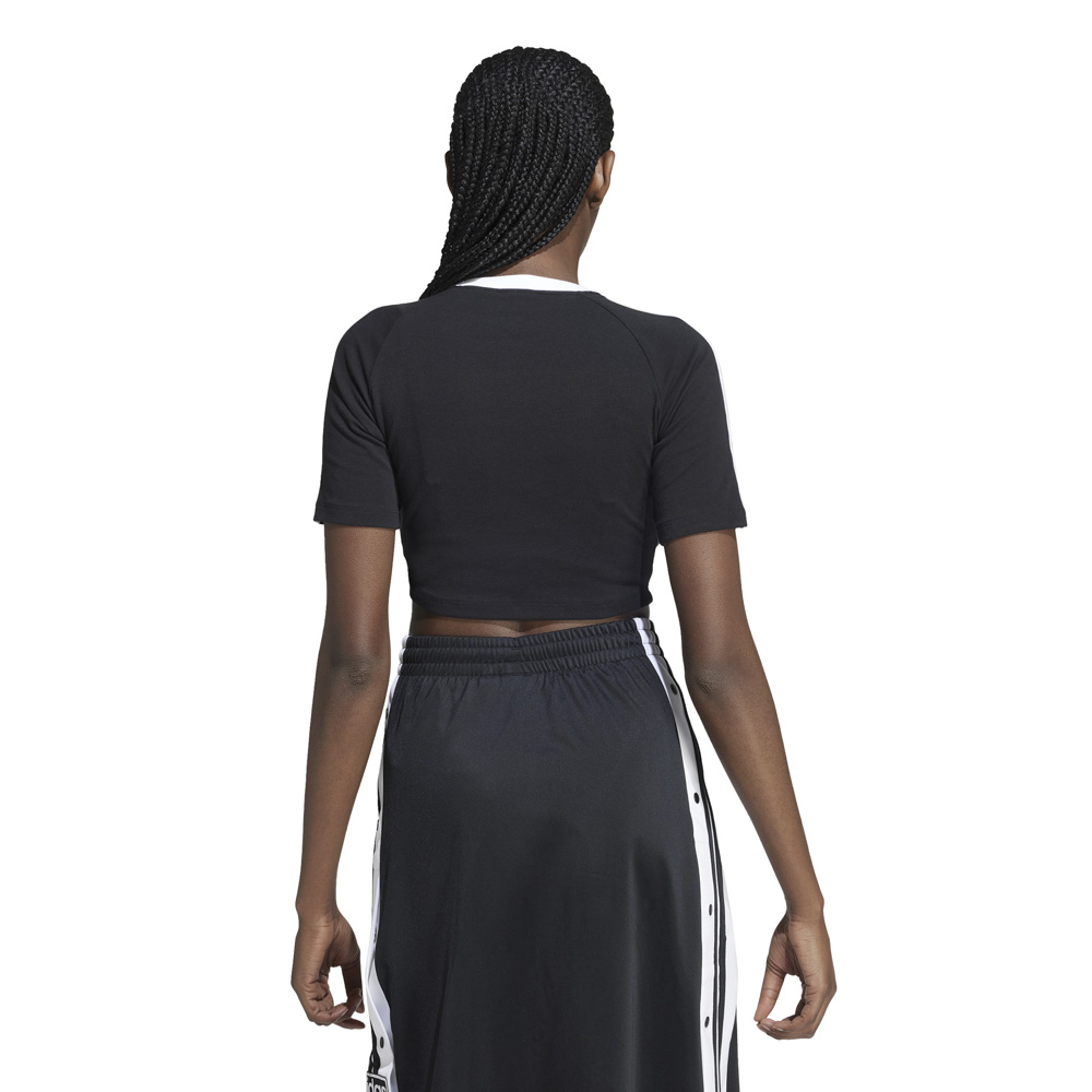 アディダスオリジナルス adidas originals レディーストップス スリーストライプス 半袖 ベビー Tシャツ IU2532【FITHOUSE ONLINE SHOP】