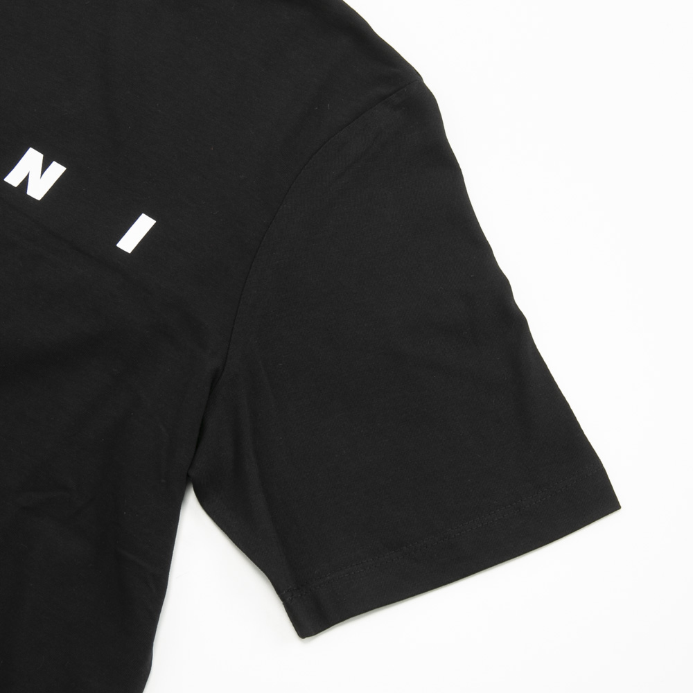 マルニ MARNI マルニキッズ レディーストップス  胸ロゴプリントT クルーネックT MT290F M01601 0M900【FITHOUSE ONLINE SHOP】