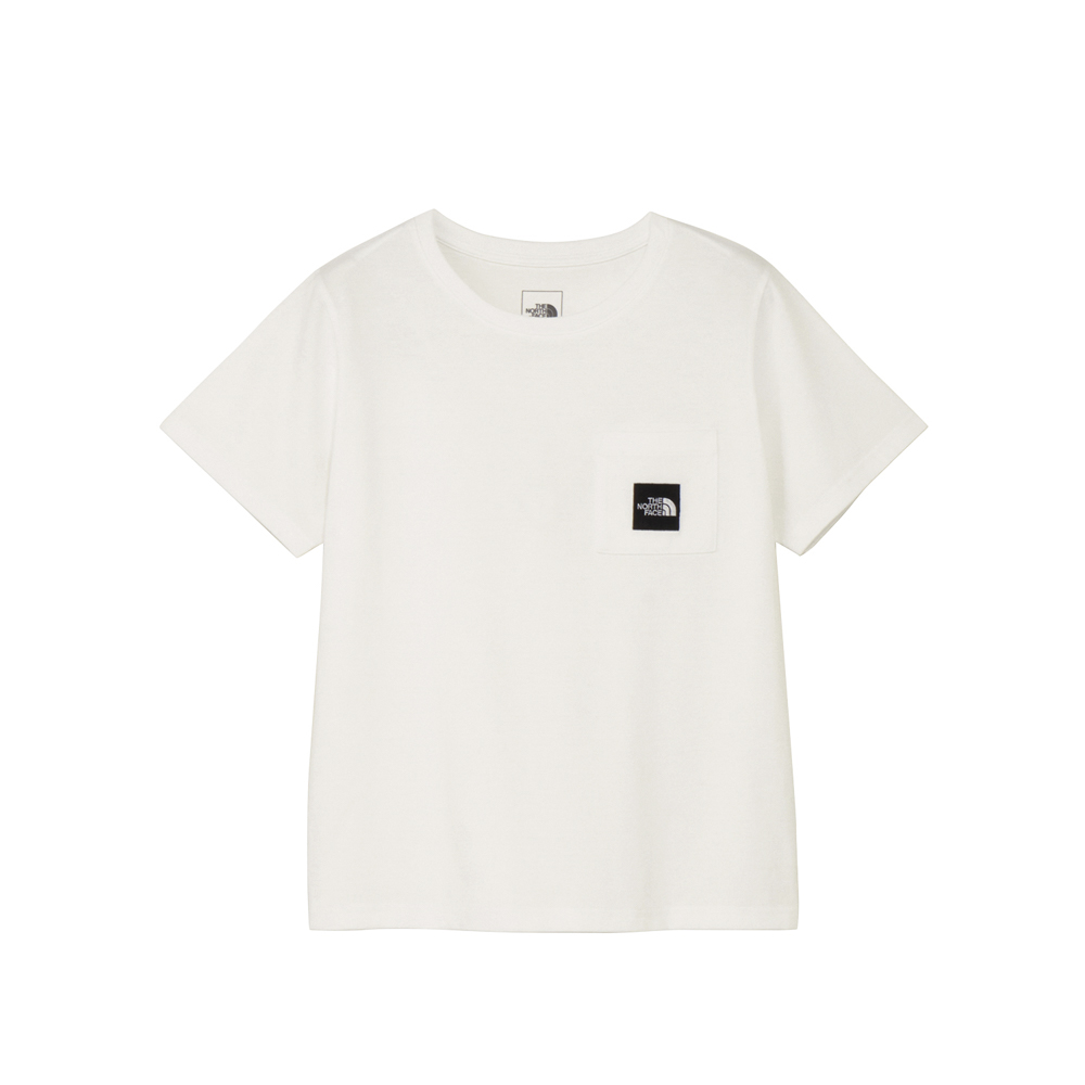 ザ・ノース・フェイス THE NORTH FACE スクエアロゴポケット Tシャツ NTW82541 W【FITHOUSE ONLINE SHOP】