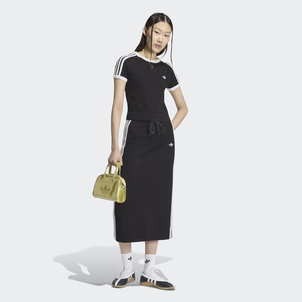 アディダスオリジナルス adidas originals レディーストップス レース カリ 半袖 Tシャツ KNITTED TEE KS7375【FITHOUSE ONLINE SHOP】