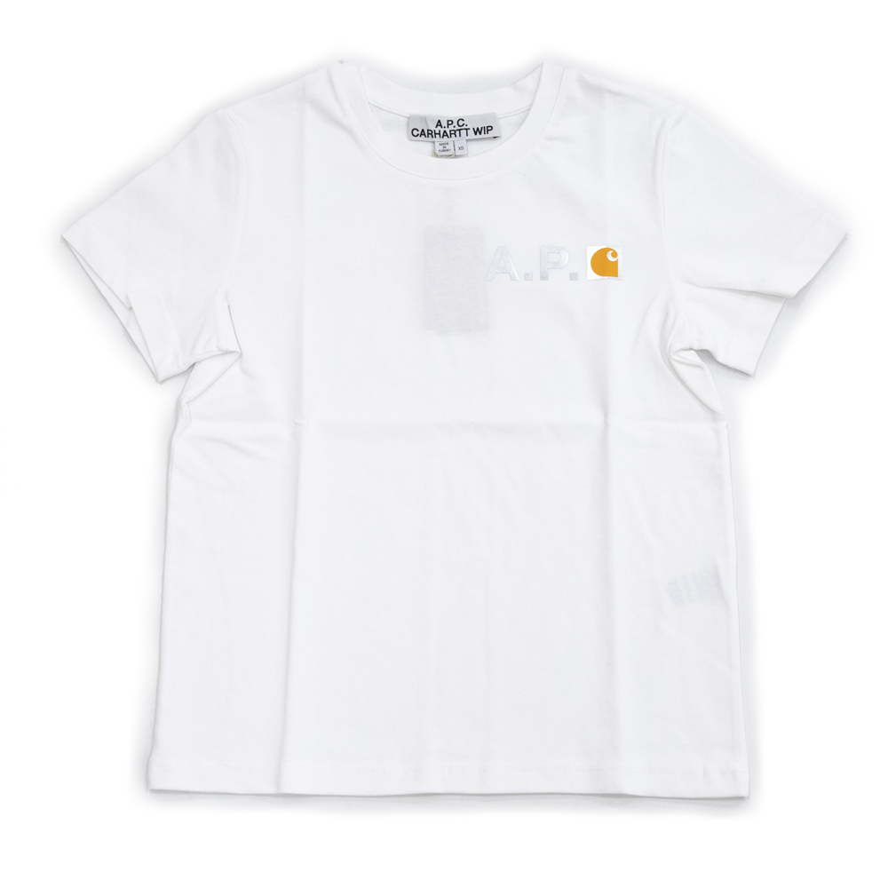 アー・ペー・セー A.P.C. レディーストップス 胸大文字ロゴ半袖Tシャツ COECZ/F26889/01【FITHOUSE ONLINE SHOP】