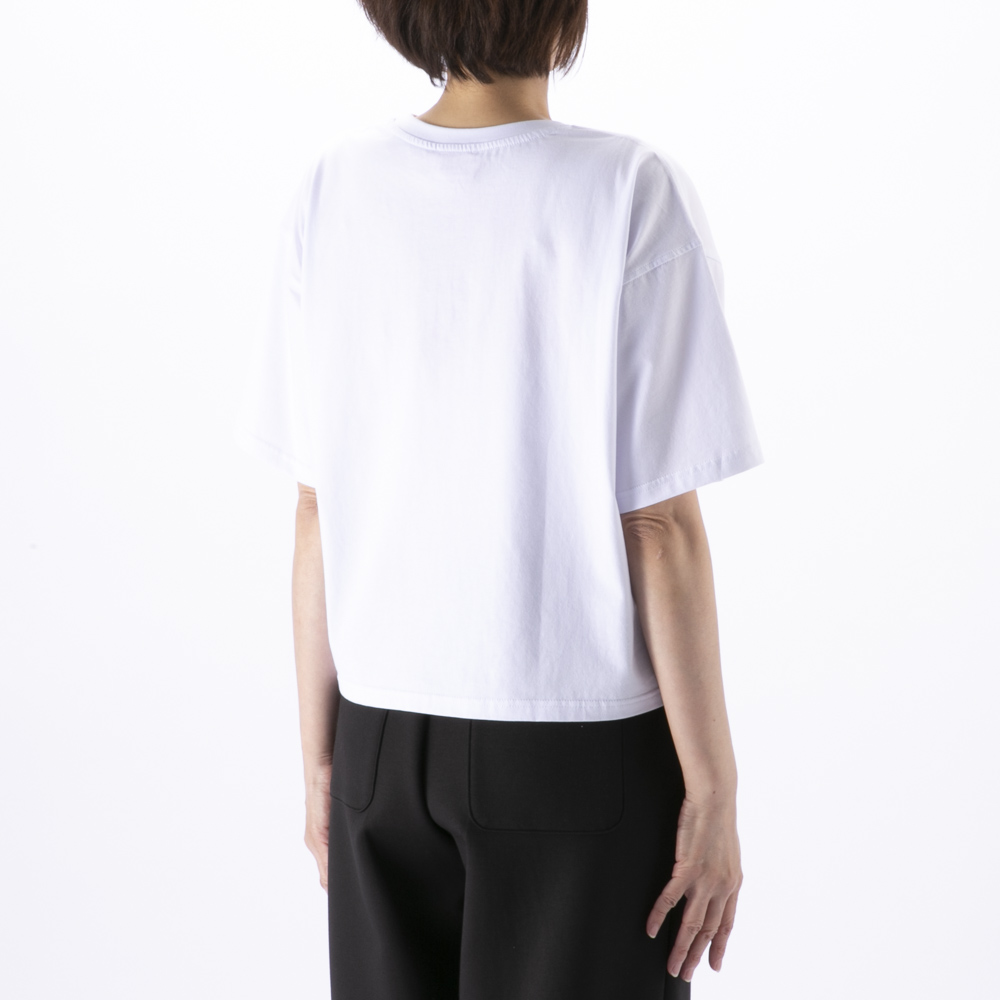 ディーゼル DIESEL レディーストップス オーバルDロゴ クルーネック Tシャツ A150960NIAX100【FITHOUSE ONLINE SHOP】