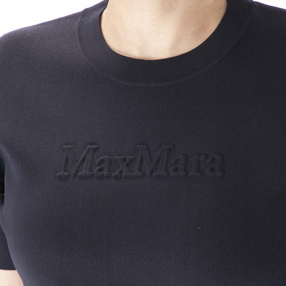 マックスマーラ MAXMARA レディーストップス 半袖ニット Tシャツ 2511971018600001【FITHOUSE ONLINE SHOP】
