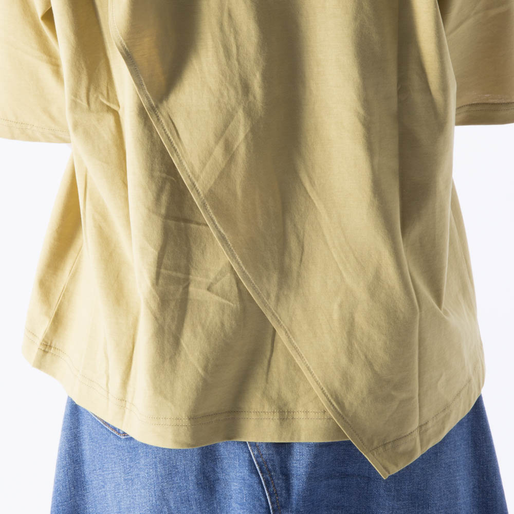 エルドアンジュ Aile de ange レディーストップス 重ね着風デザインTシャツ ADA7-0016G【FITHOUSE ONLINE SHOP】