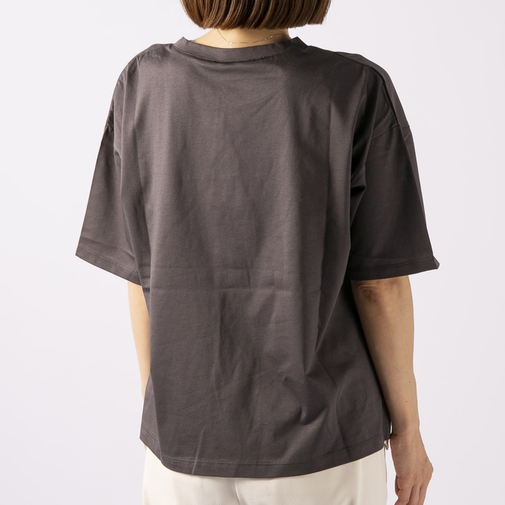バントロア vingtrois レディーストップス ドライタッチコットン ロゴT (08) 980-21107【FITHOUSE ONLINE SHOP】