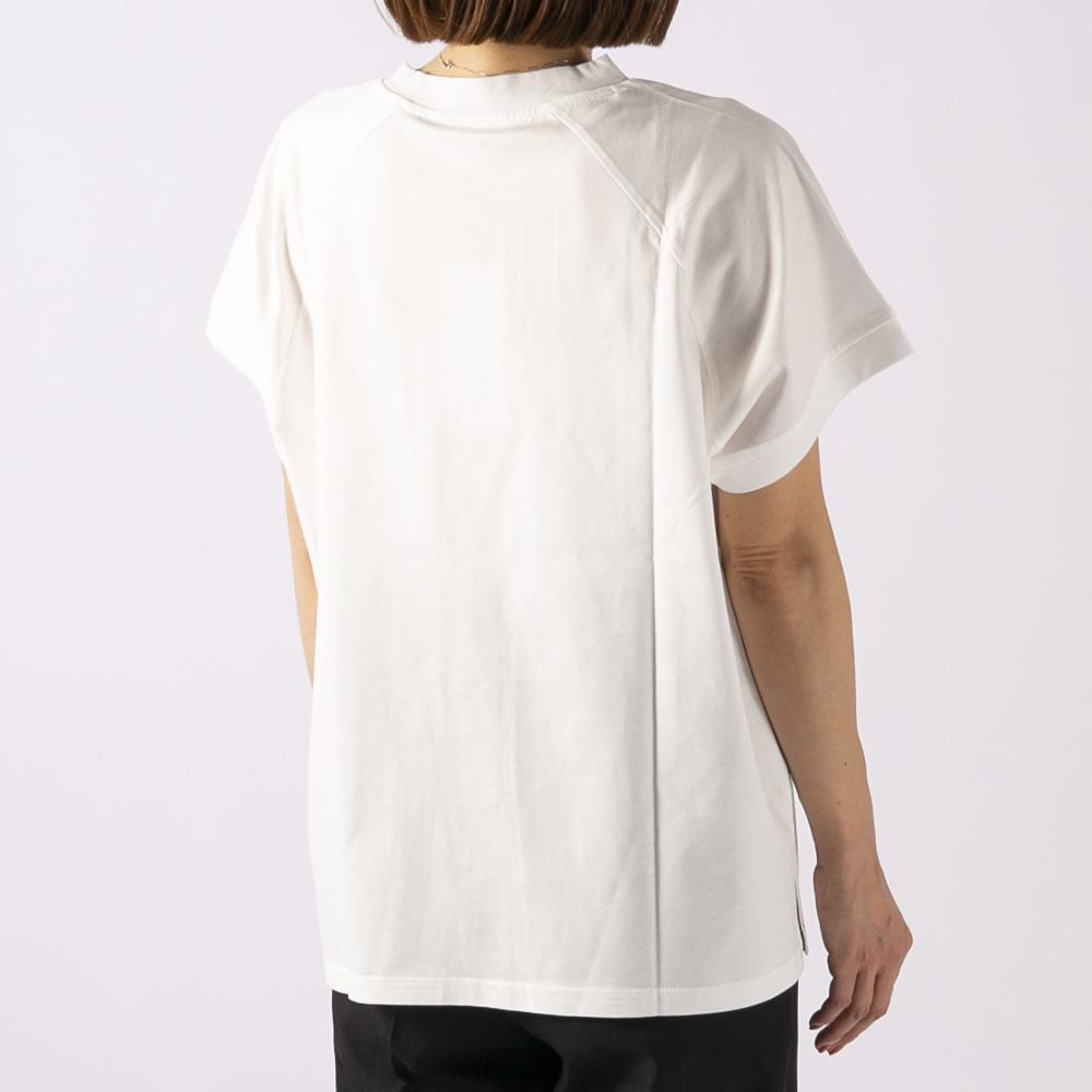 バントロア vingtrois レディーストップス ドライタッチコットン アクセントロゴTシャツ (01) 980-21108【FITHOUSE ONLINE SHOP】